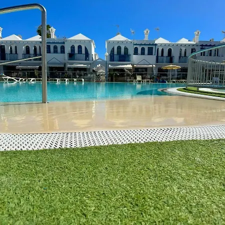 Sunny Poolview In Lägenhet Maspalomas (Gran Canaria)